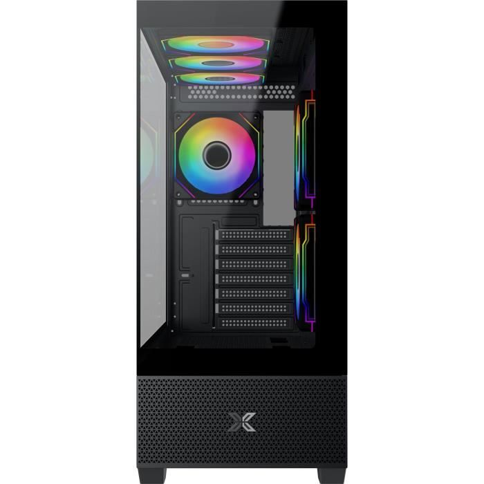 PC Case - XIGMATEK - Alphard - Mid Tower - E-ATX - Tempered Glass - ARGB - Black