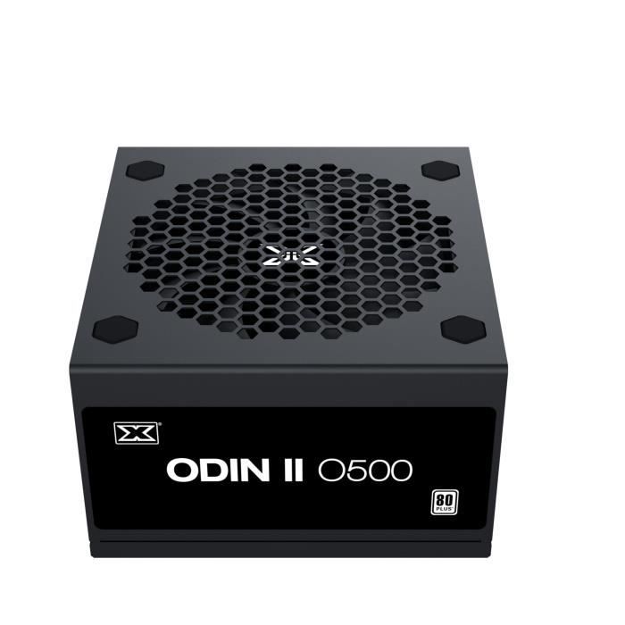 PC Power Supply - XIGMATEK - Odin II O500 - 500W - 80Plus - Non-Modular - 120mm Fan - Black