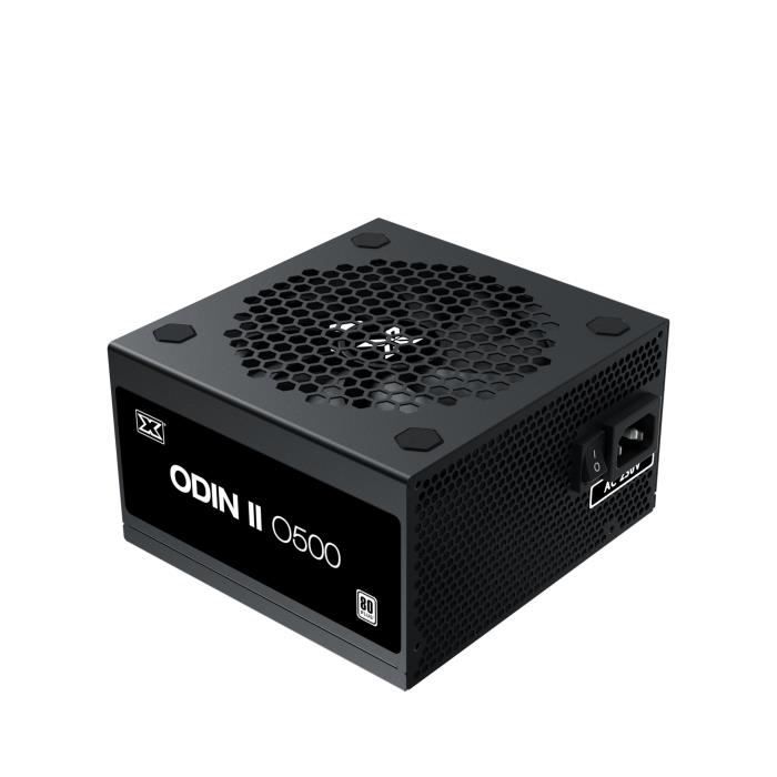 PC Power Supply - XIGMATEK - Odin II O500 - 500W - 80Plus - Non-Modular - 120mm Fan - Black