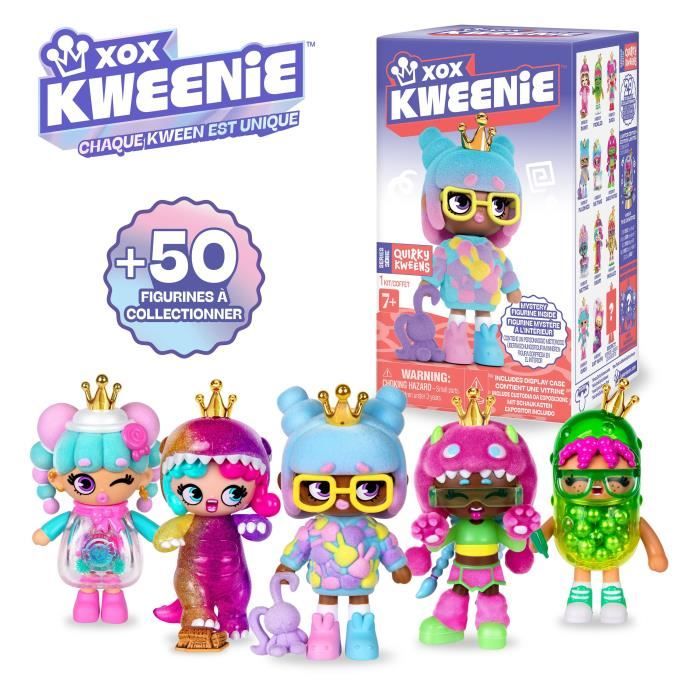 Surprise doll - XOX KWEENIE - Quirky series - 13 cm - 13 models to collect - Random model