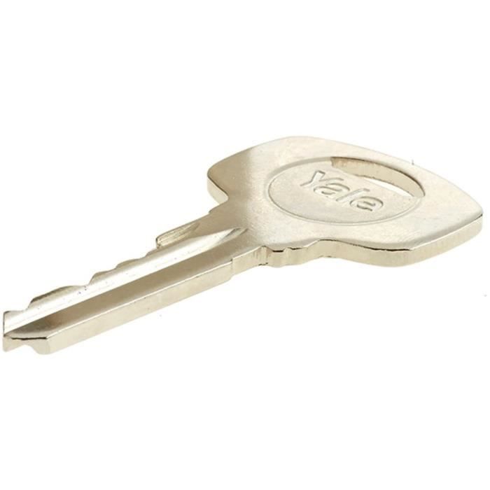 YALE Lock Cylinder - For Exterior Door / Entrance - 5 Pins - 3 Keys - 40 x 40 mm