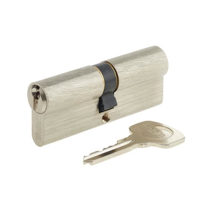YALE Lock Cylinder - For Exterior Door / Entrance - 5 Pins - 3 Keys - 40 x 40 mm