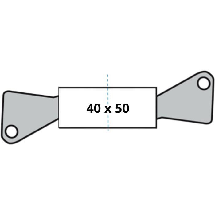 YALE Series 2100 high security cylinder - 40x50 mm disengageable - 10 pins - 5 reversible keys