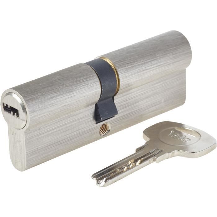 YALE Releasable Lock Cylinder - For Exterior / Entrance Door - 6 Pins - 4 Keys - 40 x 45 mm