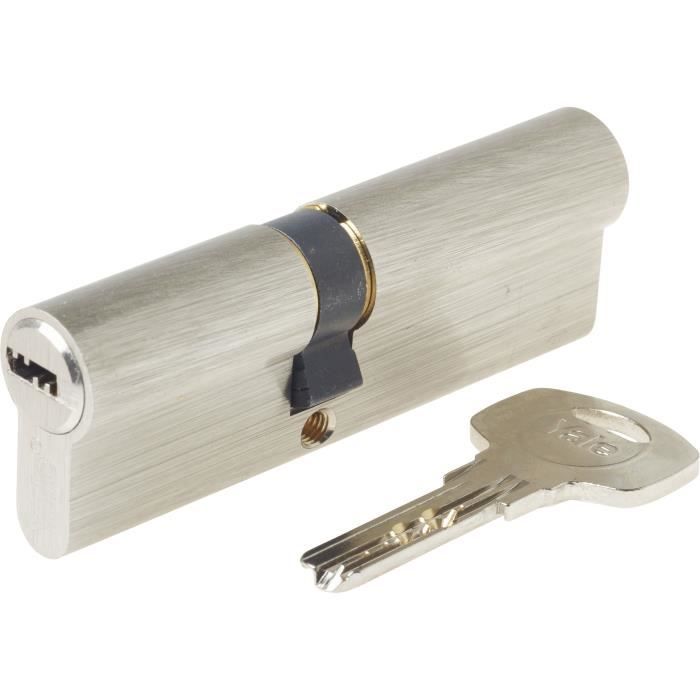 YALE Releasable Lock Cylinder - For Exterior / Entrance Door - 6 Pins - 4 Keys - 40 x 50 mm