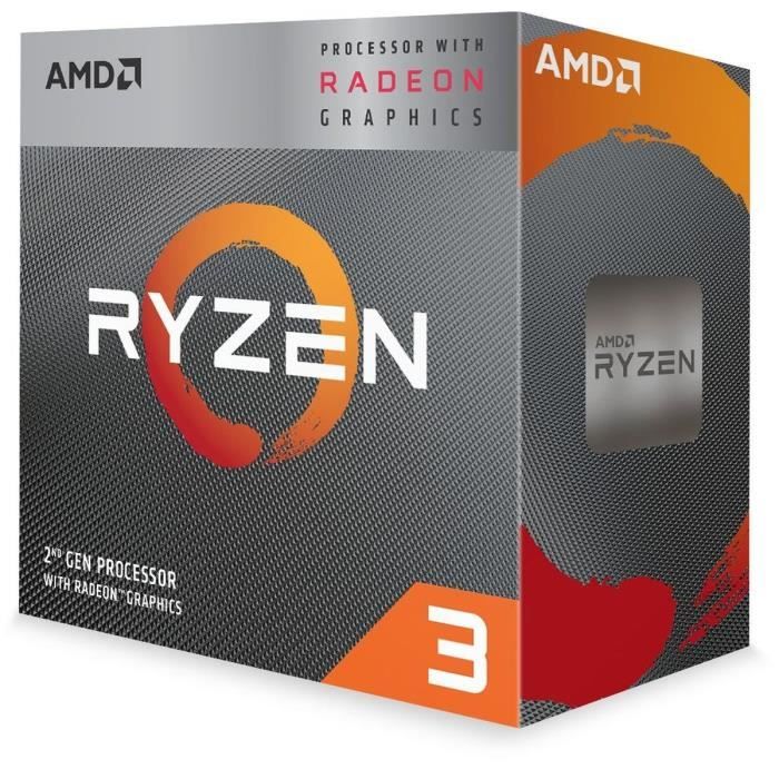 AMD Processor Ryzen 3 3200G Wraith Stealth cooler