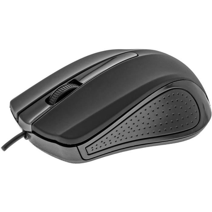 Mouse - SUVA BLACK - YENKEE - YMS 1015BK