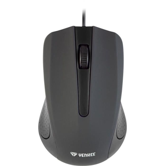 Mouse - SUVA BLACK - YENKEE - YMS 1015BK