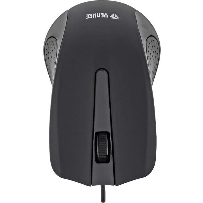 Mouse - SUVA BLACK - YENKEE - YMS 1015BK