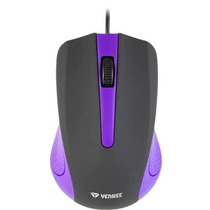 Mouse - SUVA PURPLE - YENKEE - YMS 1015PE