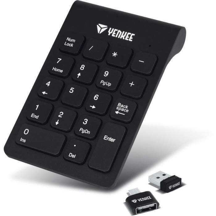 Wireless Numeric Keypad - YENKEE - YKB 4020