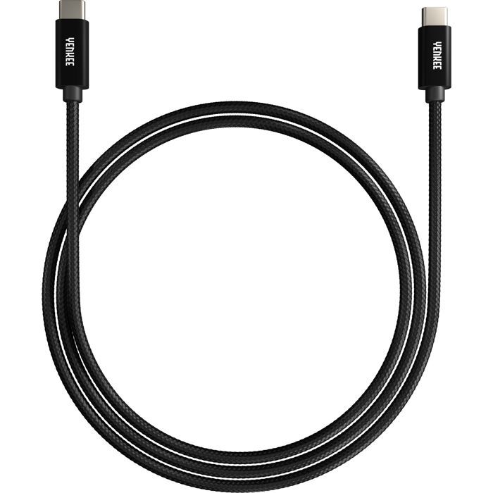 1m USB-C Cable - YENKEE - YCU C101 BK