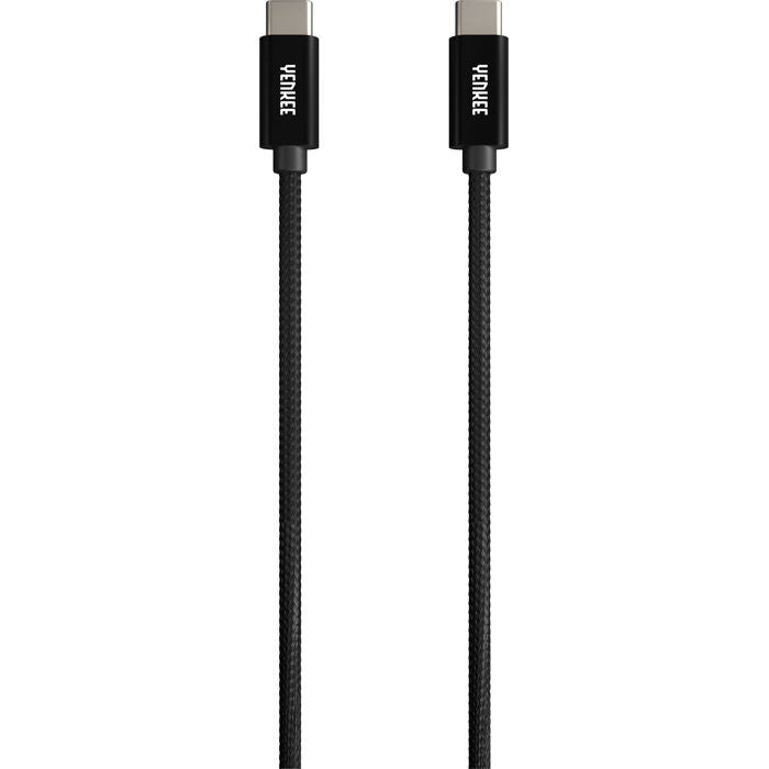 0.2m USB-C Cable - YENKEE - YCU C02 BK
