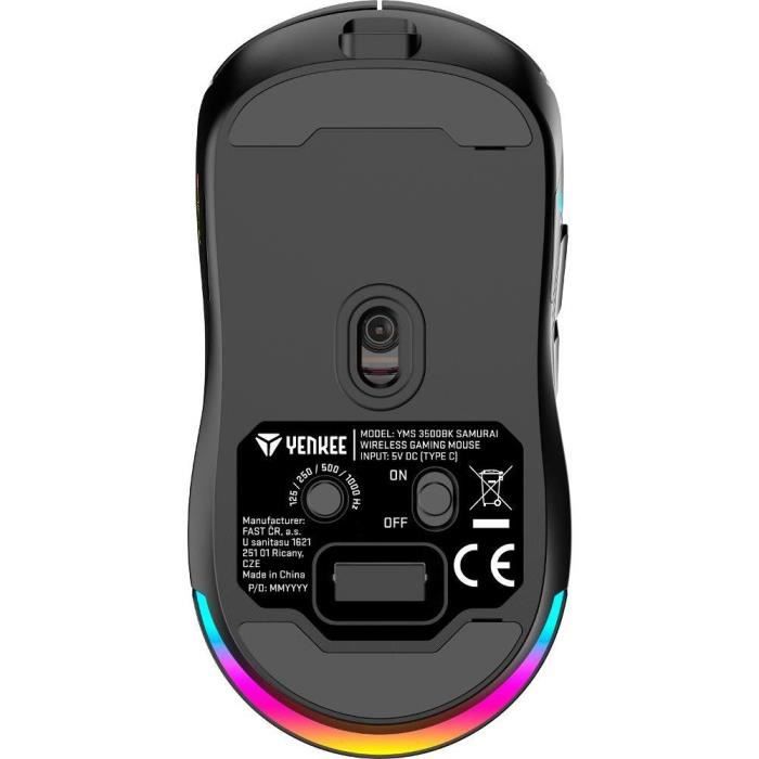 Wireless gaming mouse - SAMURAI - YENKEE - YMS 3500BK