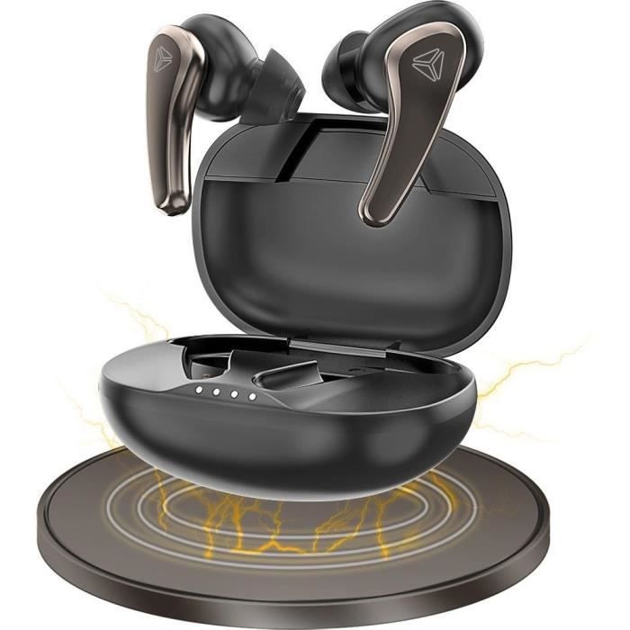 Rechargeable Wireless Headphones - TWS TABOO - YENKEE - YHP 05BT BK