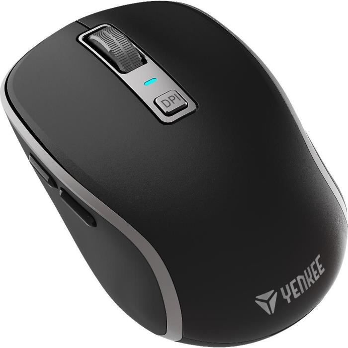 Rechargeable Wireless Mouse - NOBLE - YENKEE - YMS 2085BK