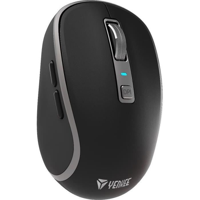 Rechargeable Wireless Mouse - NOBLE - YENKEE - YMS 2085BK