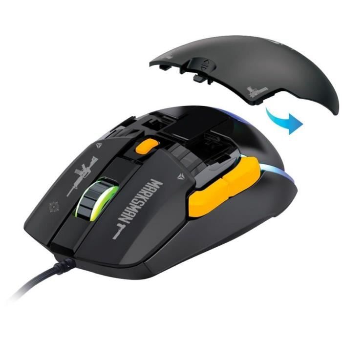 Gaming mouse - MARKSMAN - YENKEE - YMS 3600BK