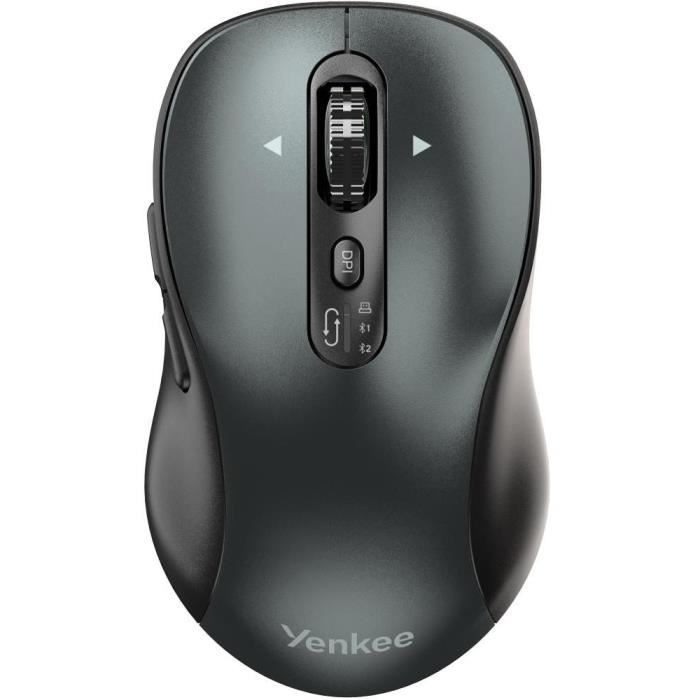 Rechargeable wireless mouse - Gyro - YENKEE - YMS 2010BK