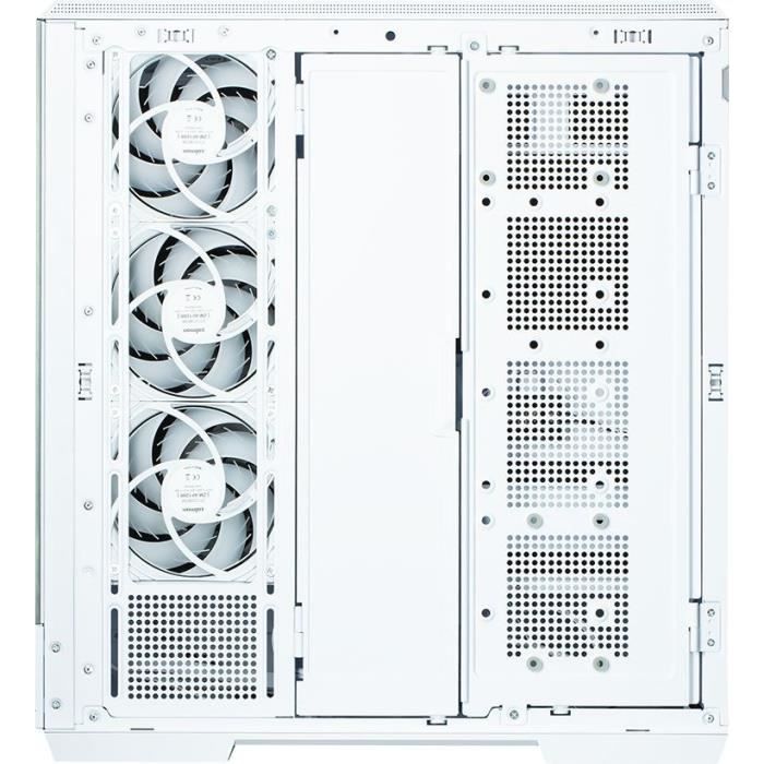 PC case - ZALMAN - P50 DS - Mid tower - ATX - White - 4 A-RGB fans - USB-C