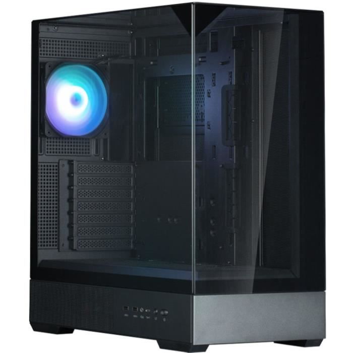 PC Case - ZALMAN - P40 Prism - Without power supply - Mid-tower - ATX format - Black