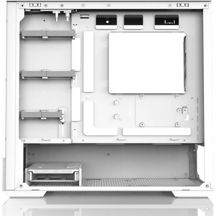 Mini Tower PC case without power supply - ZALMAN P30 AIR (White) - Micro ATX/Mini-ITX - 3x140mm A-RGB - Mesh - USB-C/3.0/HD Audio