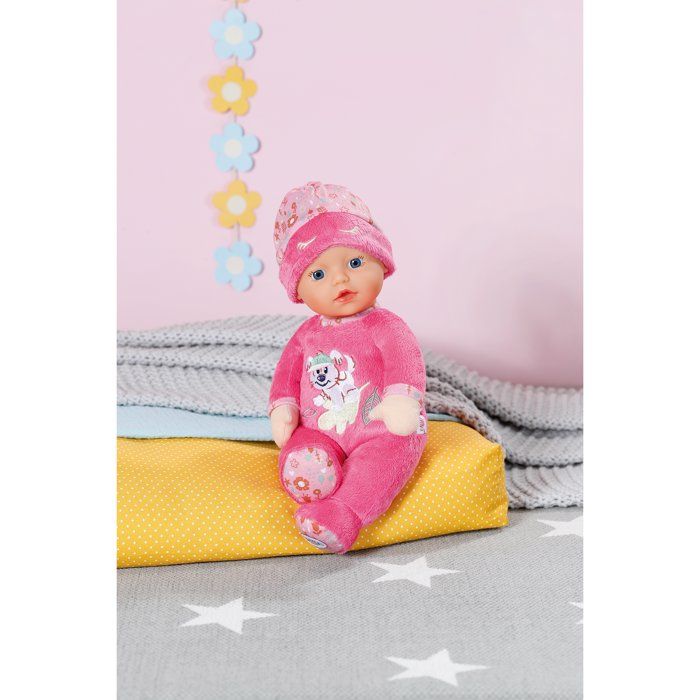 Baby Born - Sleepy - Soft doll with integrated rattle - Pink - 30cm - From 3 years old