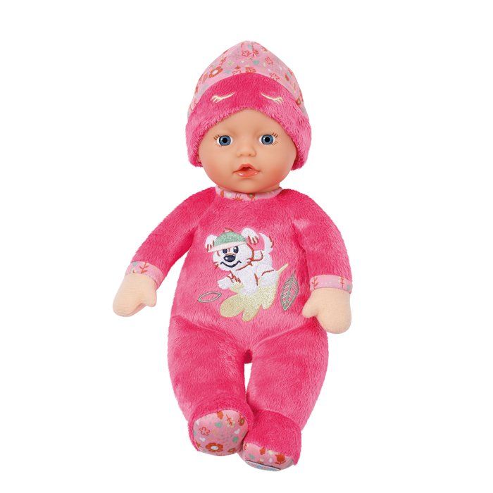 Baby Born - Sleepy - Soft doll with integrated rattle - Pink - 30cm - From 3 years old