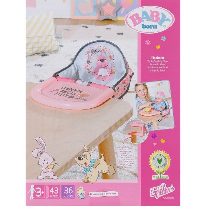 Baby Born - Table seat - Accessories for baby dolls - From 3 years old