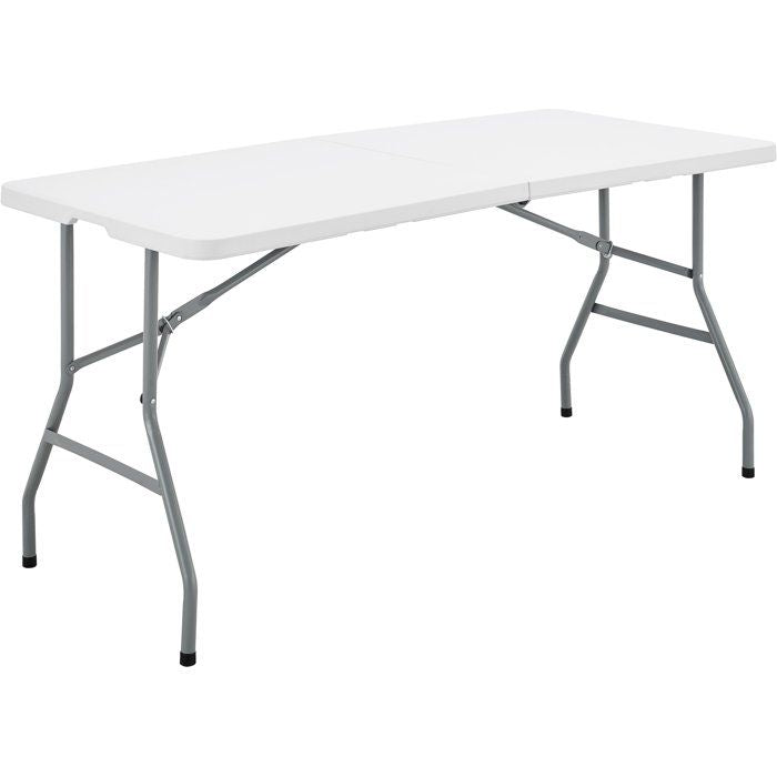 Folding table - 150 cm - 6 people - Powder coating in steel tubes
