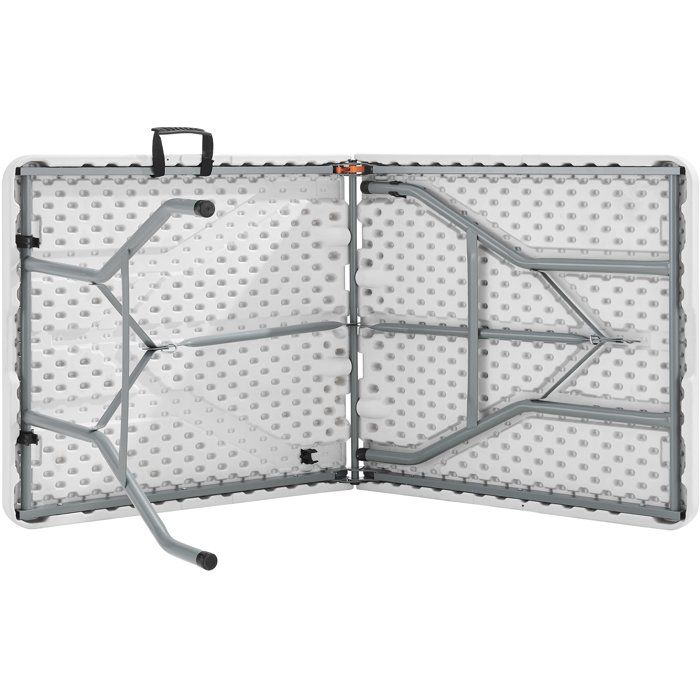 Folding table - 150 cm - 6 people - Powder coating in steel tubes