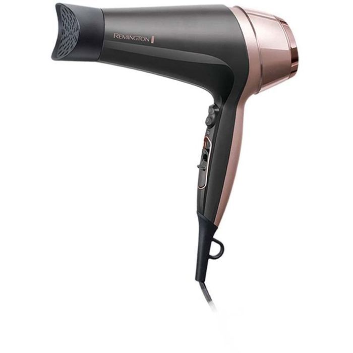 Remington D5706 Hairdressing Set, Ionic Hair Dryer Curl Confidence 2200W, 45mm Brush, Ceramic Grid, Lightweight, Silent