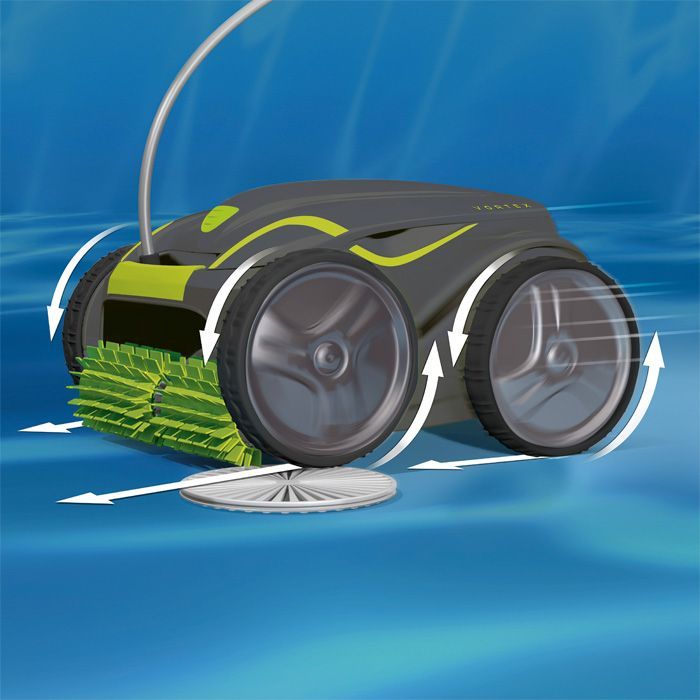 ZODIAC GV5220 floor, wall and water line robot for swimming pools up to 12 x 6m