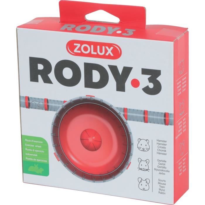 ZOLUX Silent exercise wheel for small rodents suitable for Rody3 - Rodylounge - Grenadine cages