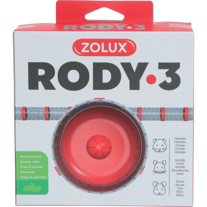 ZOLUX Silent exercise wheel for small rodents suitable for Rody3 - Rodylounge - Grenadine cages