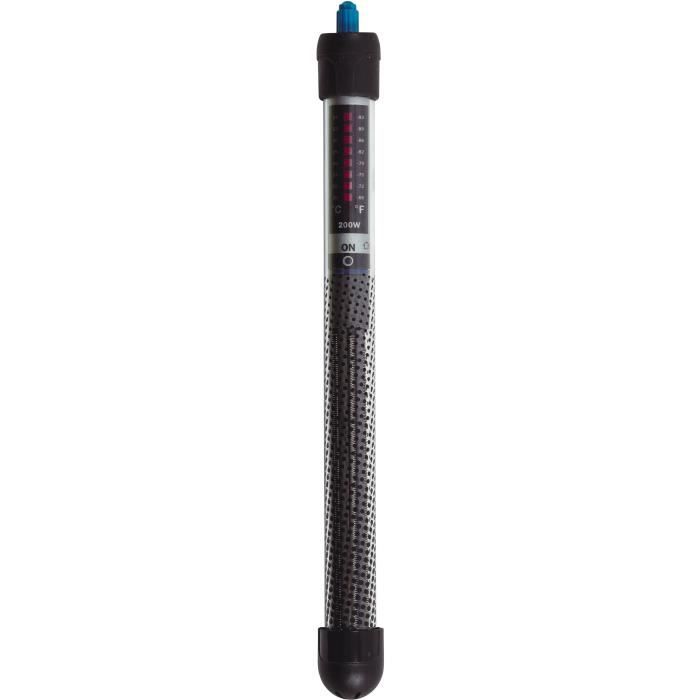 Heater - Zolux - For aquarium - Adjustable temperature up to 34°C - 200W