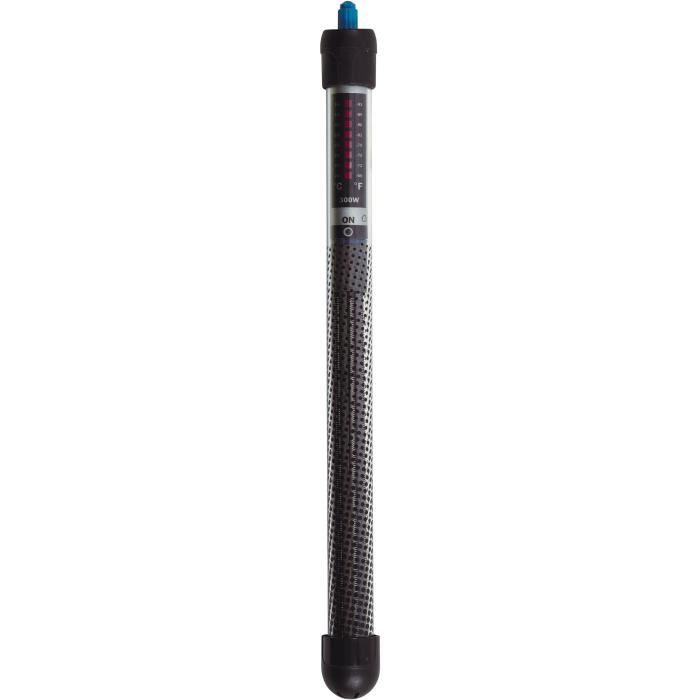 Aquarium heater - ZOLUX - 300W - Length 36cm - Cold water fish - Rectangular