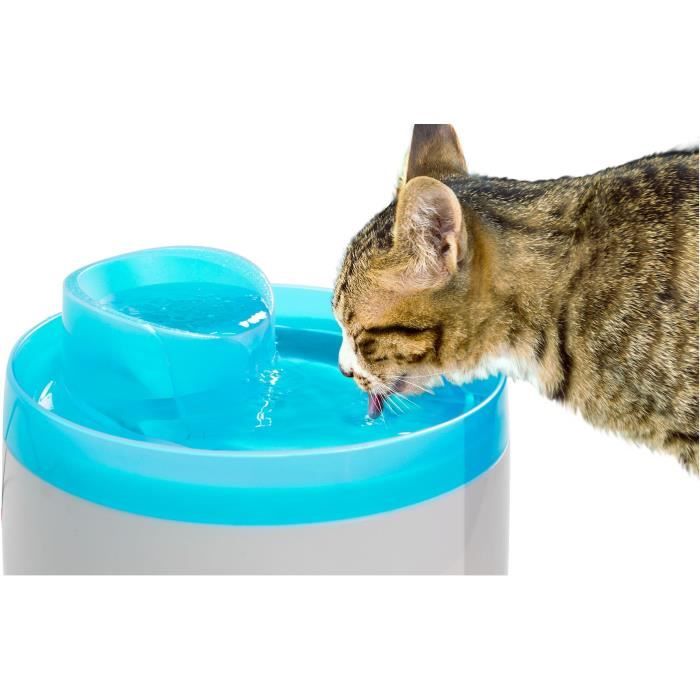 Zolux Water Fountain - For Cats and Dogs - With Filter Cartridge - 2 Liters