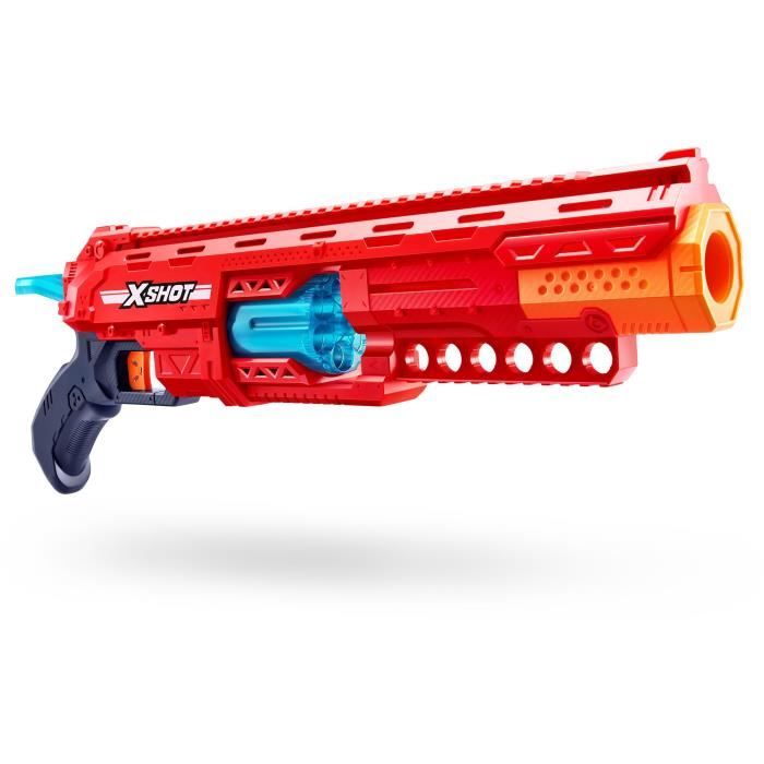 Dart Launcher - ZURU - X-SHOT Caliber - Rotating Barrel - 27m Range - 16 Darts Included
