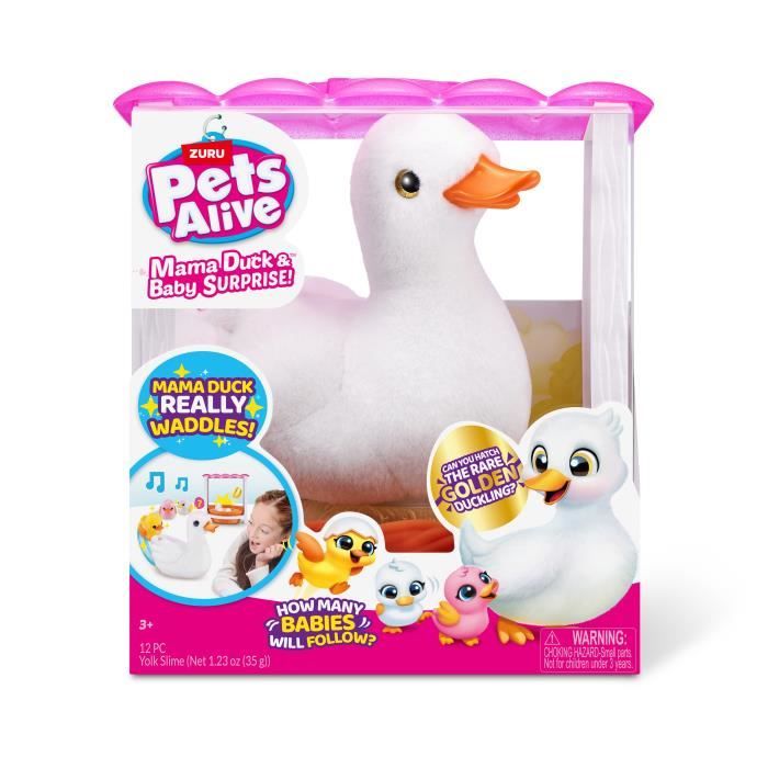 Interactive Toy - ZURU - Mama Duck - Interactive ducklings following their mother with surprises to discover
