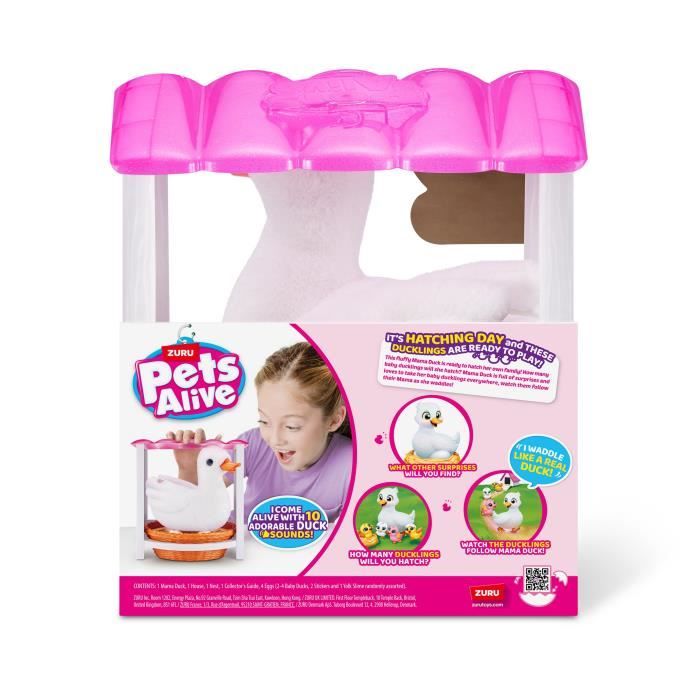 Interactive Toy - ZURU - Mama Duck - Interactive ducklings following their mother with surprises to discover