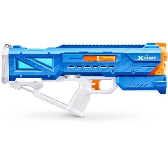 Motorized water gun - ZURU - X-SHOT Hydra Pulse - Quick filling - Rechargeable battery - 9 m range - 650 ml tank