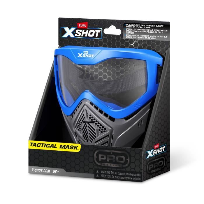 Accessory - ZURU - X-SHOT Excel Blue Mask - Adjustable mask - Stylish design - Integrated ventilation