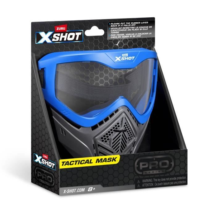 Accessory - ZURU - X-SHOT Excel Blue Mask - Adjustable mask - Stylish design - Integrated ventilation